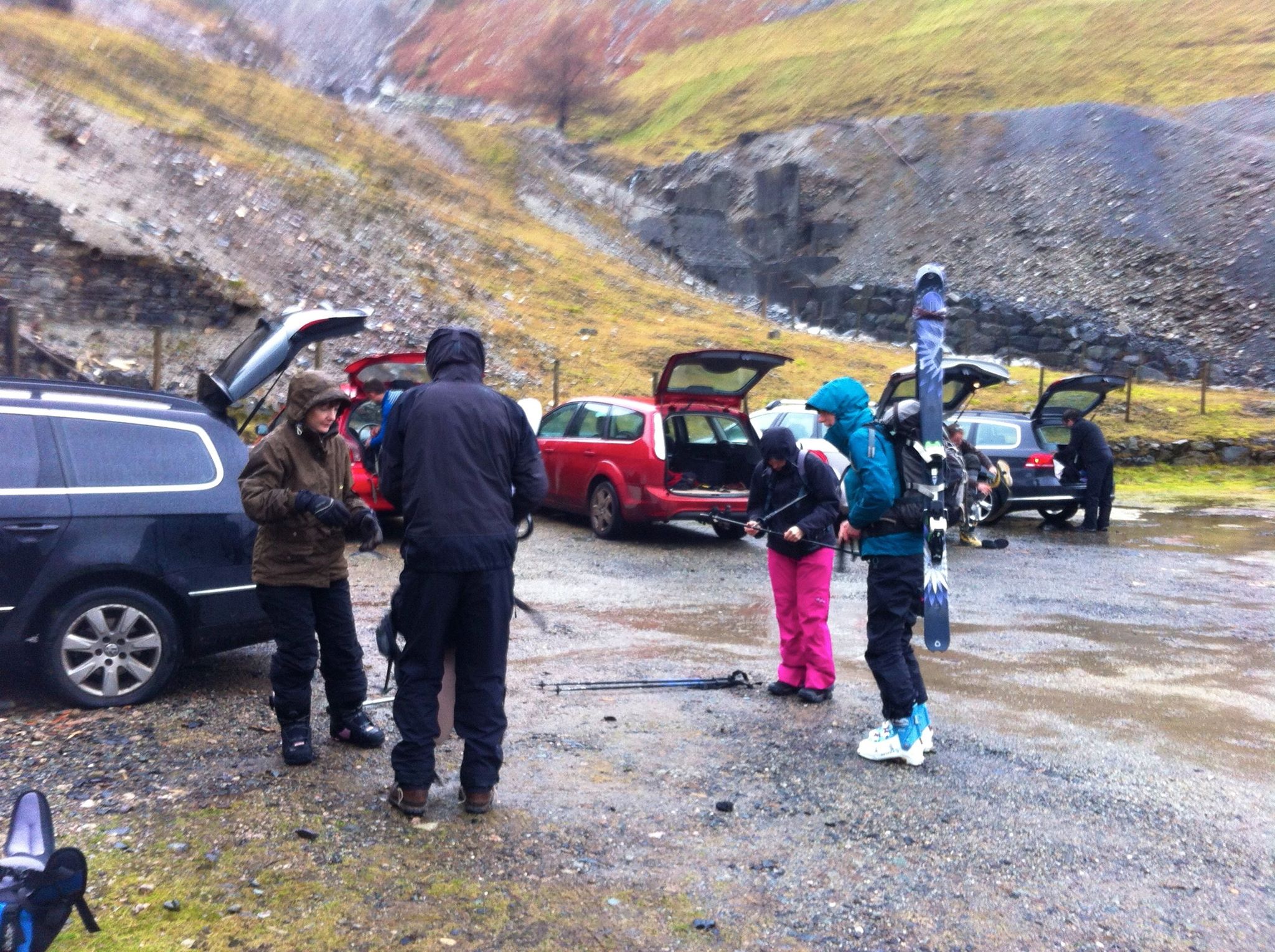 Greenside Mines car park