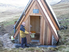 The Powder Room, built in 2011 and believed to be the second highest flushing toilet in England!