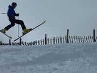 Paraglider and skier Gordie Oliver...